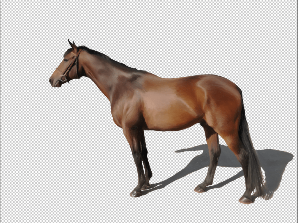 horse painting